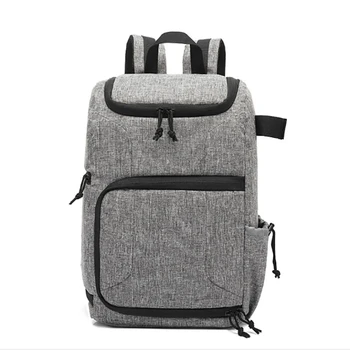 

Multifunctional Waterproof and Shockproof Large Capacity SLR Camera Backpack for Outdoor Travel (Grey)