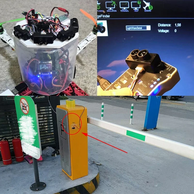 Модуль датчика дальномер UAV версия одиночной точки мини диапазон UART интерфейс