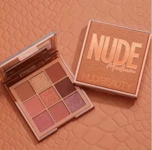 Hudas BEAUTY Remastered Rose Gold Edition текстурированные тени для век палитра 18 цветов - Цвет: NUDE Light