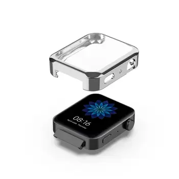 

Applicable For Xiaomi Xiomi Smartwatch Women Wristbands All-inclusive With Screen Protection Plating Anti-drop Tpu Transparent