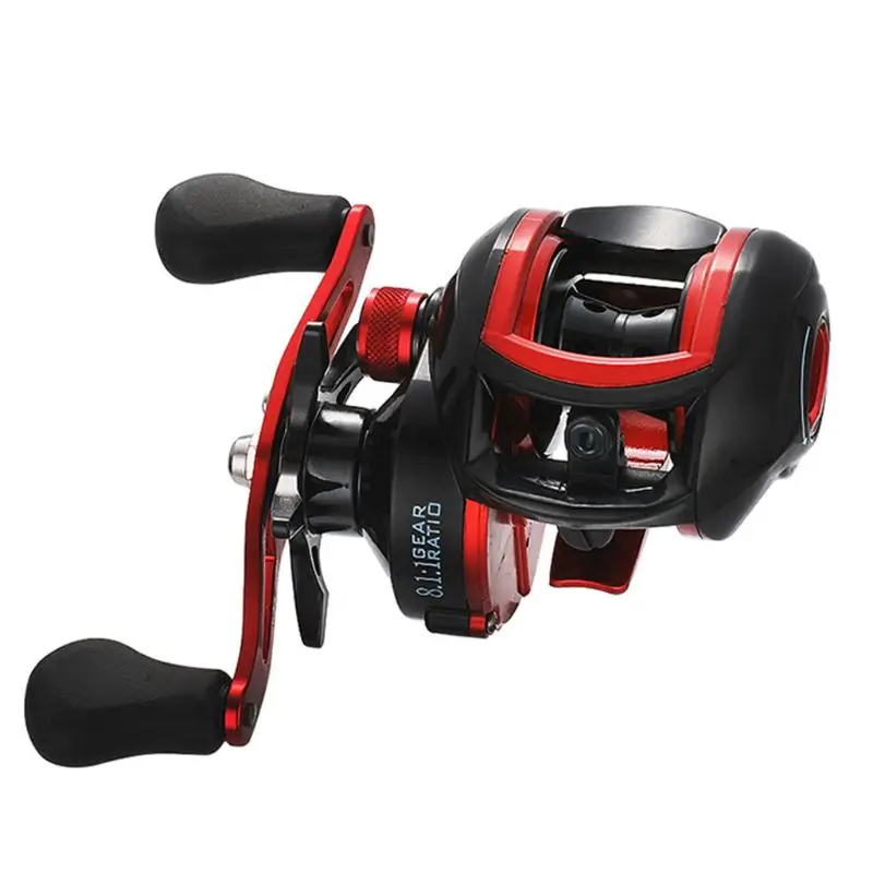 Metal Wire Cup High Speed Ratio 18+1 Multi-bearing Super Smooth Drip Fishing Wheel Reel Adjustable Magnetic Brake System