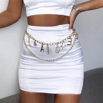 

Sexy Exaggeration Metal Multi Layer Body Chain for Women Fashion Chunky Carnival Nightclub Party Statement Custom Jewelry