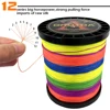 GHOTDA X12 X9 X8 Fishing Line 1000M 500M 300M 100M 12/9/8 Strands Braid PE Multifilament Fishing Line 3