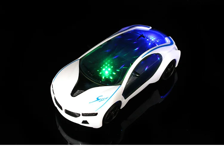 Лошадь Универсальный автомобиль стиль сияющий автомобиль 3D светильник и музыка I8 концепция автомобиля детская игрушка стойло поставка товаров