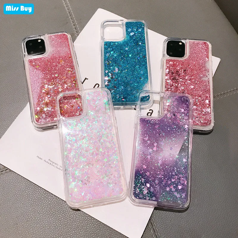 6.44&quotFundas For OPPO Realme X50 Pro Case Luxury Quicksand Glitter Shockproof Cover Protective Phone | Мобильные телефоны и