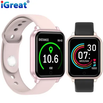 

iGreat B58 GPS Smart Watch Men Heart Rate Monitor Blood Pressure Weather Fitness Tracker Waterproof women Smartwatch VS B57 F10