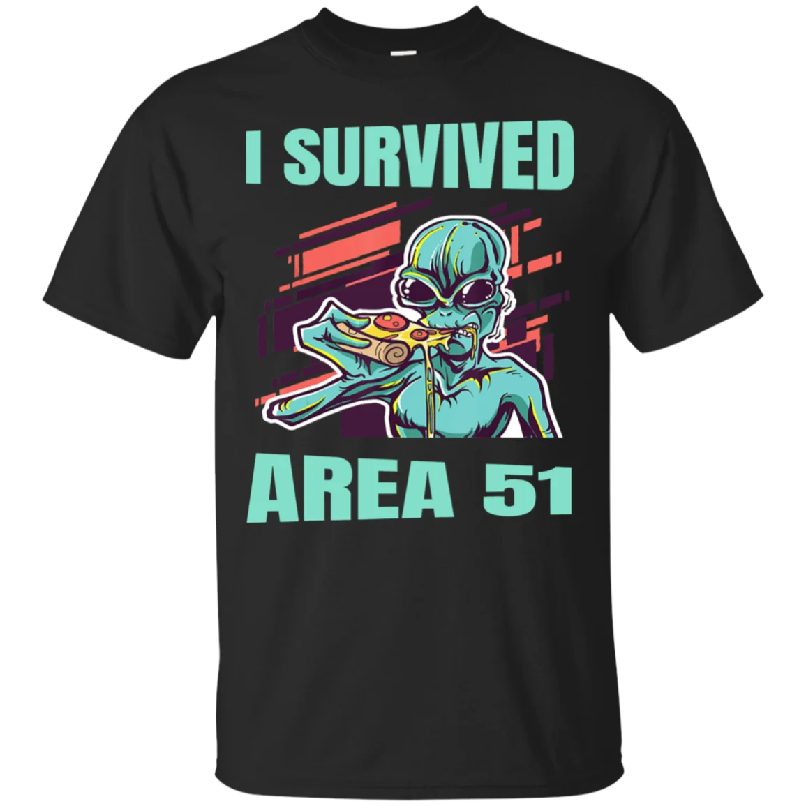 

Men'S I Survived Storm Area 51 Alien Ufo Pizza Party September 20 T-Shirt Siz... 2019 Unisex Tees