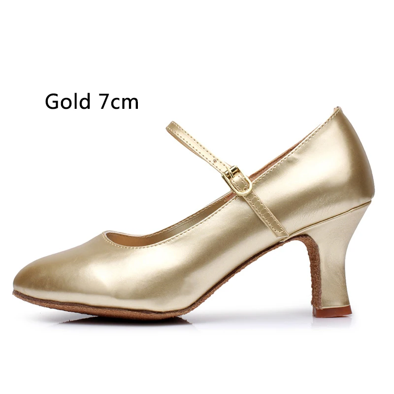 QFL-gold 7cm Женская обувь для латинских танцев; zapatos de BAILE latino; профессиональная обувь для латинских танцев; современная танцевальная обувь; женская обувь для выступлений - Цвет: QFL-gold 7cm