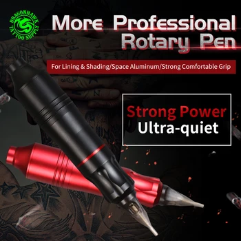 

Professional Rotary Tattoo Pen Makeup Machine Set With Needles Gift Supplies