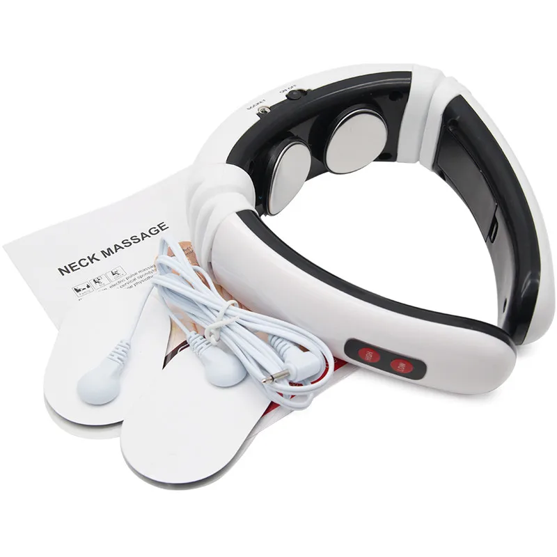 Electric Neck Massager & Pulse Back 6 Modes Power Control Far Infrared Heating Pain Relief Tool Health Care Relaxation Machine afbeelding