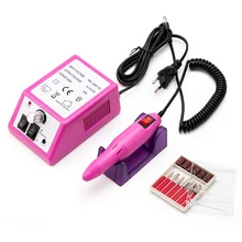 20000 ОБ/мин Электрический фрезерный станок для маникюра, сверла для ногтей, маникюрные, педикюрные, для удаления кутикулы, акриловый гель для снятия лака, инструмент для ногтей