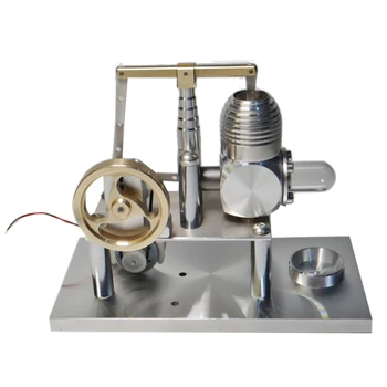 

Balance Type Stirling High Performance Generator Stirling Engine Model With Lamp Beads
