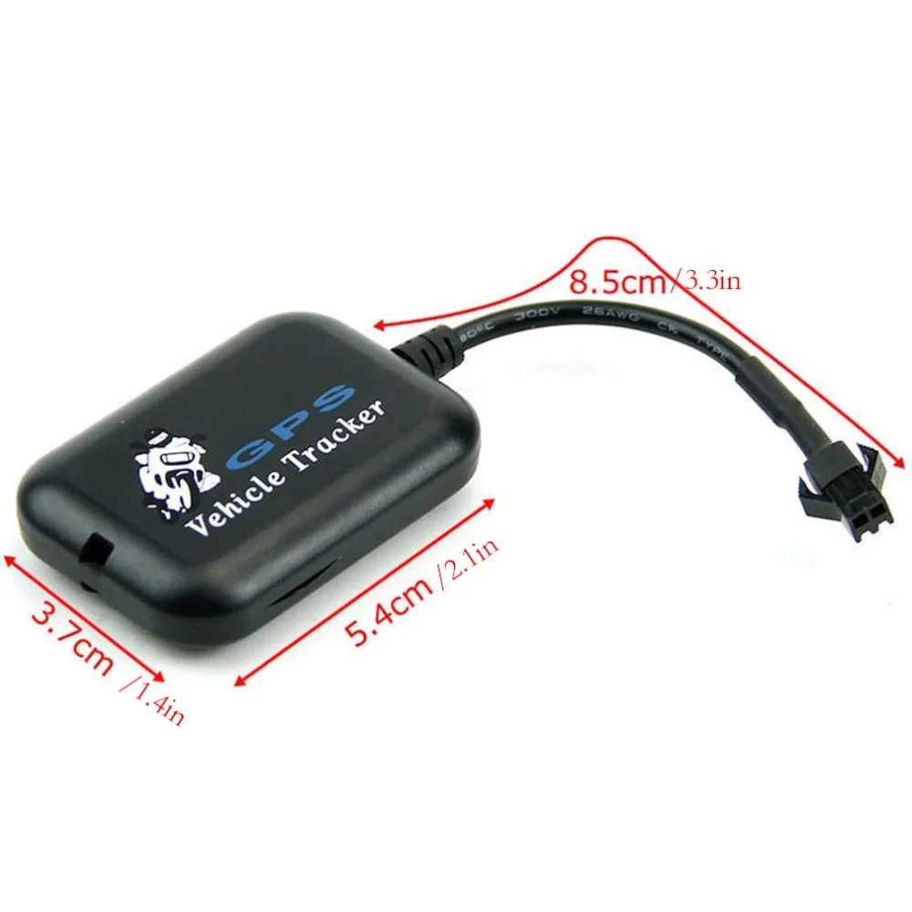 Gt005 GPS Real Time Vehicle Car Motorcycle Locator Tracker Gsm/Gprs Anti-Theft Professional Fashion Portable