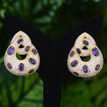 

missvikki Famous Design Luxury Brand Waterdrop Noble Earrings For Women BOHO Drop Earrings Brincos Fashion Tortoise Jewelry