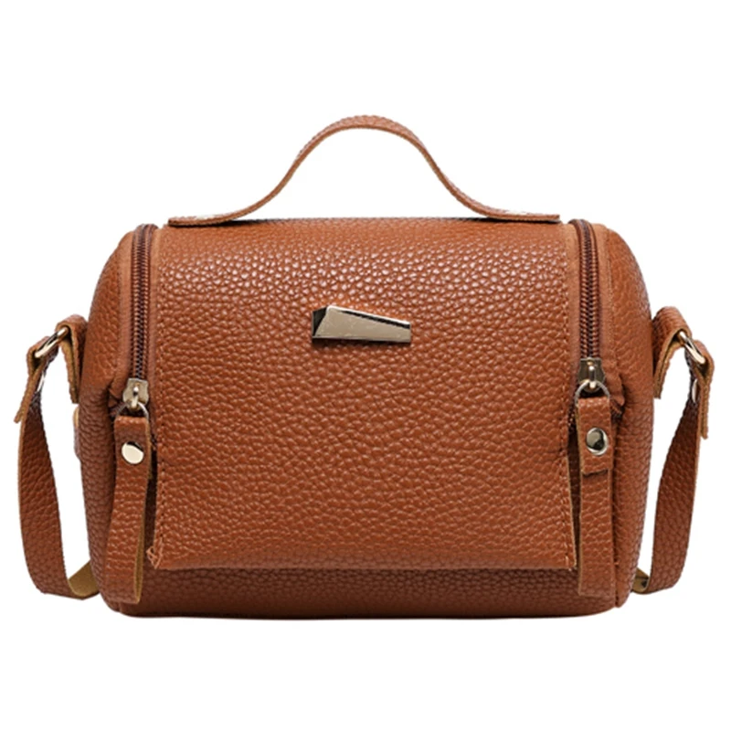 

Women'S Handbag Simple And Ladies Female Fashion Shoulder Messenger Bag Handbag Messenger Bag Brown