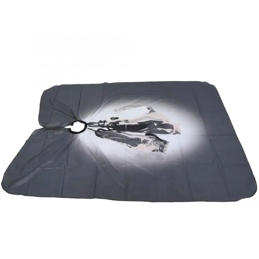 Фартук для парикмахера антистатический Стильный плащ стрижки волос с градиентом