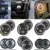 2xLada Niva Urban 7inch Led Фары Hi/Low H4 Light Halo Angle Eyes DRL Фары Для Jeep Wrangler Off Road 4x4 suzuki samurai