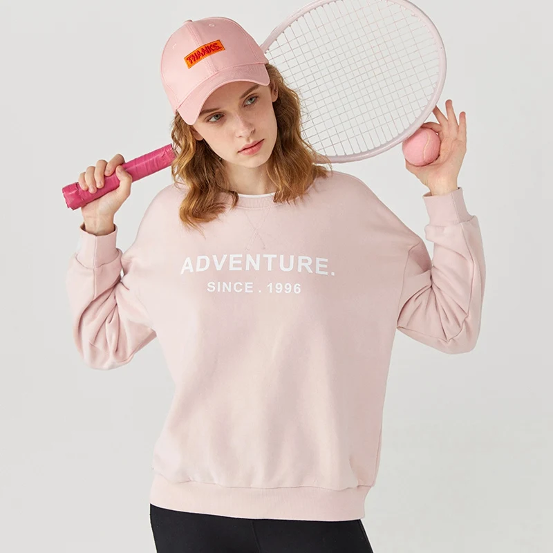 pink SEMIR зимняя женская толстовка с капюшоном и длинным рукавом, толстовки с капюшоном, пуловеры, топы, блузки с карманами, однотонные толстовки для женщин - Цвет: pink