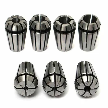 

7pcs/Set ER11 Spring Collet Engraving Machine CNC Milling Lathe Workholding Set