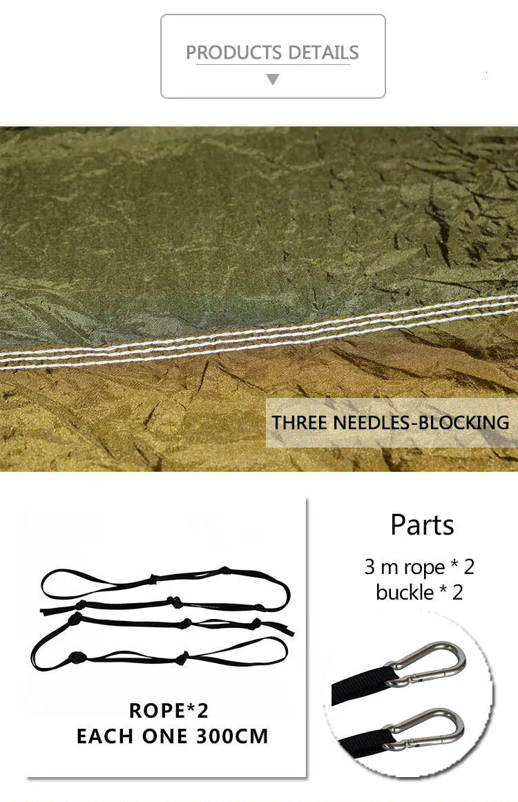 1-2 человека Кемпинг гамак парашют открытый Путешествия альпинизмом пляж Hamak подвесная кровать 450 фунтов можно использовать для