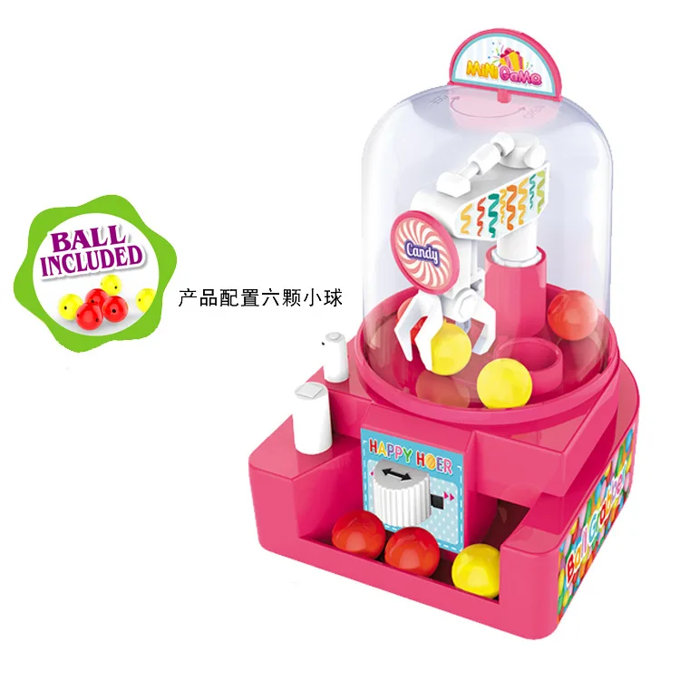 Halloween Christmas Toy jia dou Machine Clip Sugar-Catch Crane Machine Mini Machine Not to Give Candy Mischief Toy Candy Machine