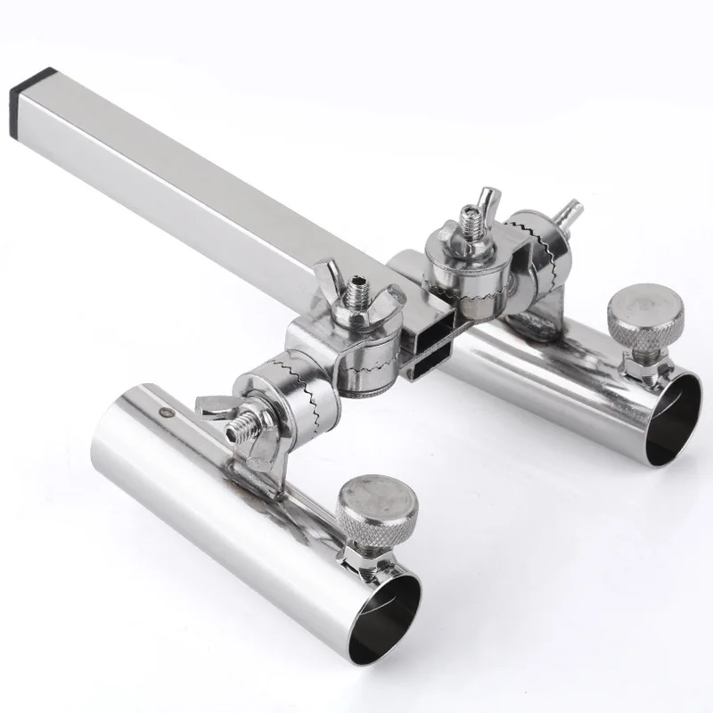 

Stainless Steel Bracket Double Headed Universal Battery China 51-100 Yuan Rod Universal Socket Fishing Box Fishing Chair Accesso