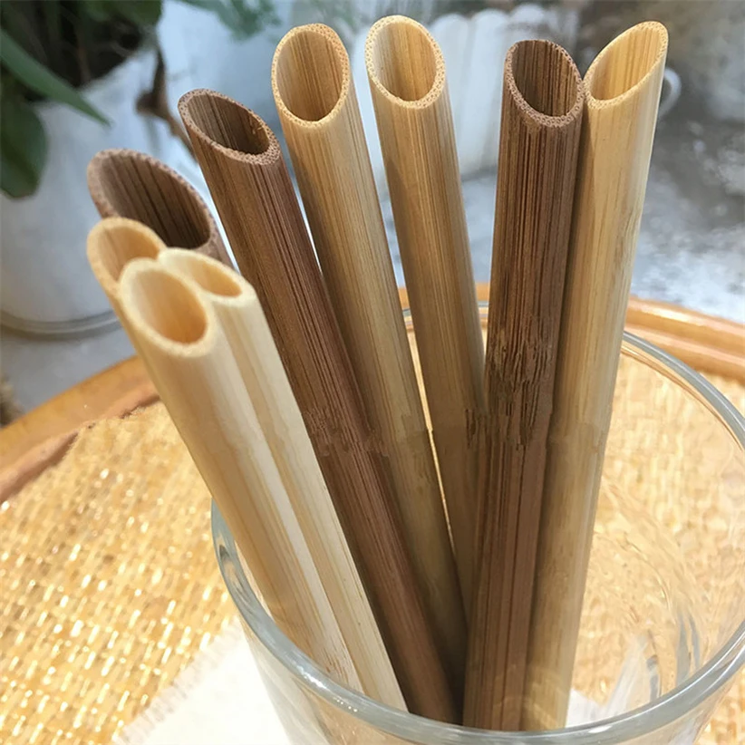 主图_5PCS_Set_20cm_Pointed_Smoothie_Drinking_Straw_Eco_Friendly_Reusable_Bamboo_Straws_Big_Wide_Bubble