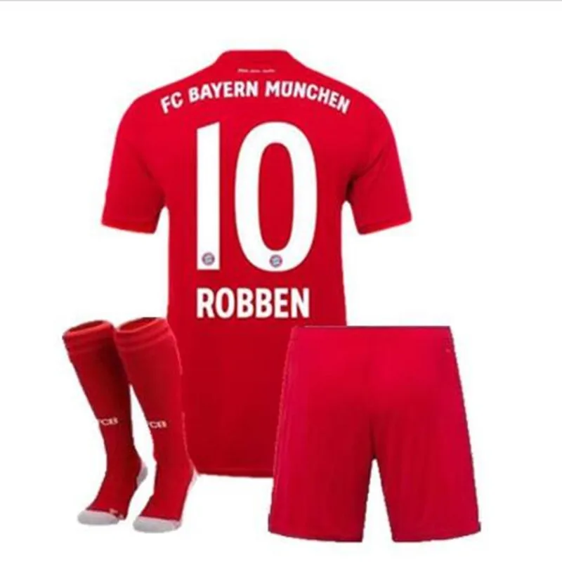 COUTINHO 19 20 Bayernes Muniches PERISIC футбол Джерси LEWANDOWSKI Джерси HERNANDEZ рубашка MUNCHEN комплект для взрослых dhl - Цвет: shirt