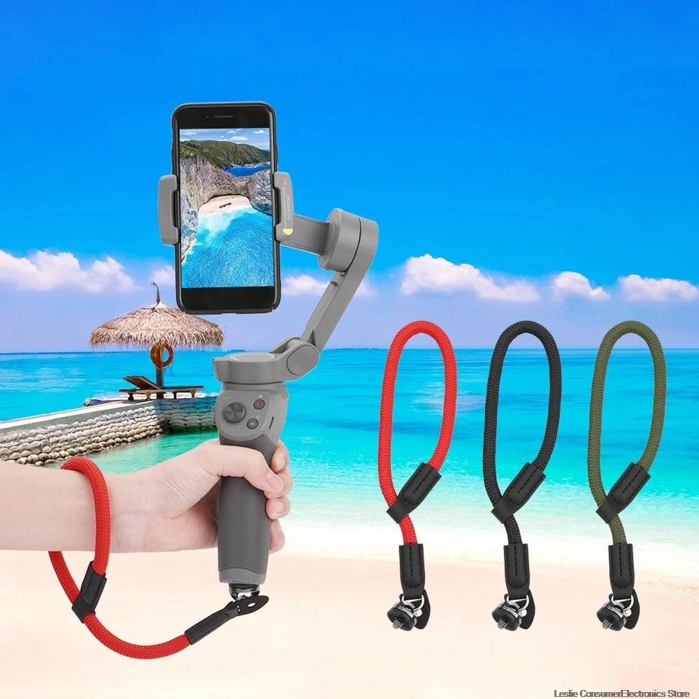Нейлоновый защитный ручной PTZ Стабилизатор камеры ручной ремешок для DJI Osmo Mobile 3 ремешок для запястья ремень безопасности ручной ремень