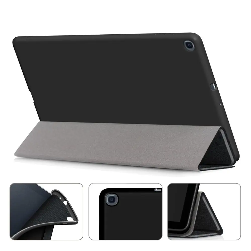 Ультра тонкий PU чехол для samsung Galaxy tab A 10 1 SM T510 T515 планшет a 10.1 2019 чехол|Чехлы