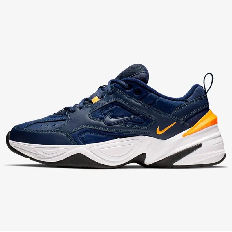 AV4789-400 Nike M2K TEKNO Новое поступление мужские кроссовки оригинальные Легкие уличные спортивные кроссовки# AV4789 - Цвет: AV4789-400