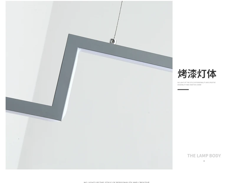 Modern Led Pendant Chandelier For Dining Kitchen Room Bar Suspension luminaire Avize Lustre Hanging Chandeliers for Office Cafe