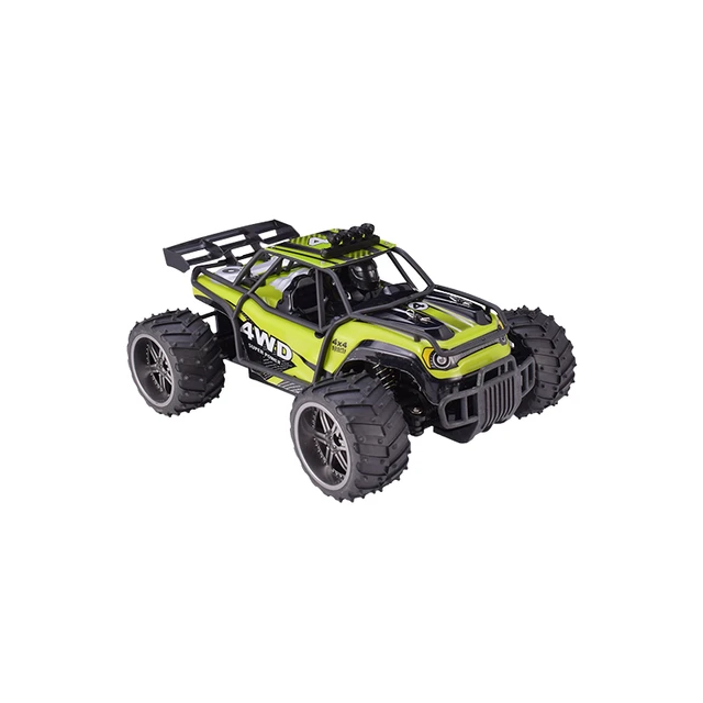 Carrinho Controle Remoto 4x4 Monster Presente Para Menino Cor Vermelho