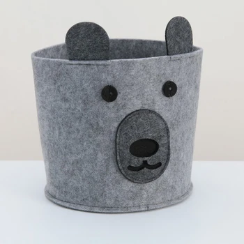 

Organizer for storage Funny "Light bear", color gray