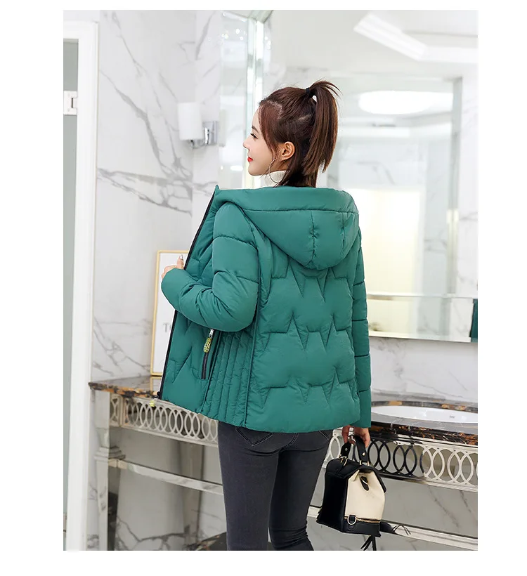 Abrigos Mujer Invierno Short Winter Jacket Women Fur Cotton Padded Jacket Female Parka Womens Jacket Winter Coat for Woman
