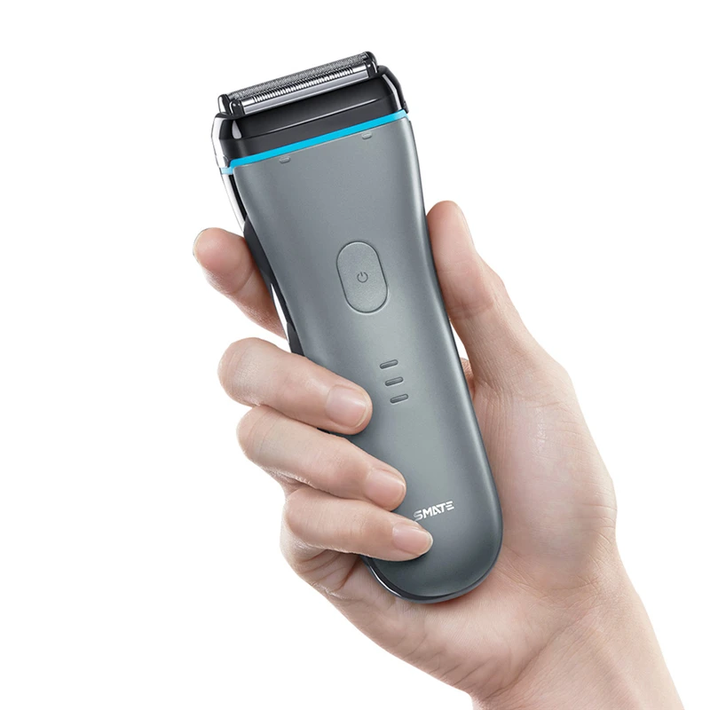 

SMATE Electric Shaver Reciprocating Washable Rechargeable Dry Wet Use Fast Clean Control Smart Shave Beard Machine Men