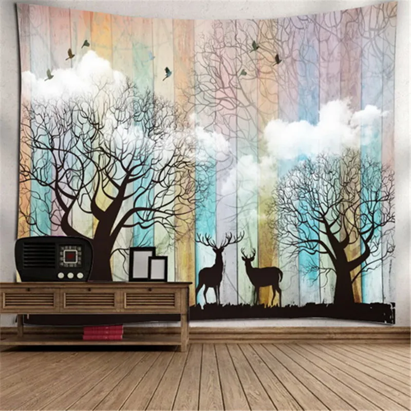 Farmhouse-Home-Decor-Tapestry-Tapiz-Pared-Tela-Beach-Towel-Tree-Cloud-Bird-Wall-Hanging-Vintage-Wood.jpg_640x640 (1)