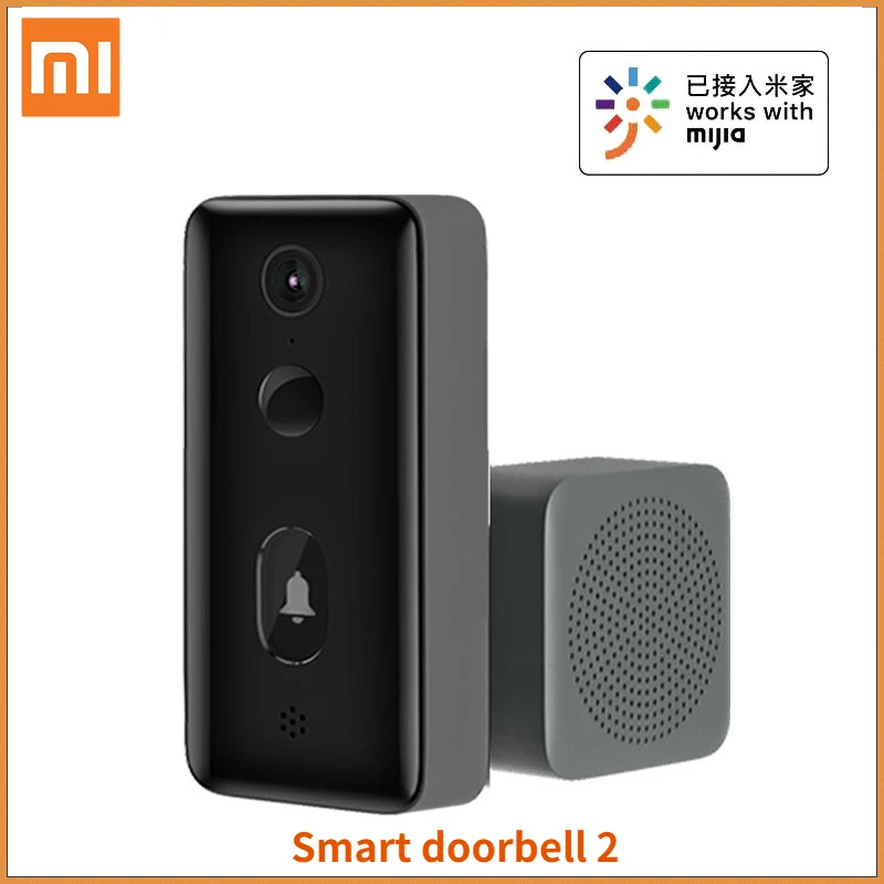 Умный видеодомофон Xiaomi Mijia 2 с ИИ-распознаванием лица инфракрасное ночное видение