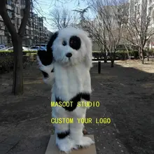 Костюм талисмана для собаки, косплей, вечерние платья для игр, наряд, реклама, Хэллоуин, подарок для взрослых, праздник, акция, событие, игра в животных