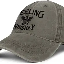 Мужские вязаные-виски-винокурни-джинсовые кепки винтажные регулируемые уличные хлопковые бейсбольные шапки