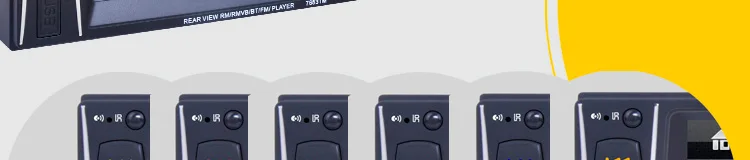Автомобильный Радио AUX адаптер мультимедиа MP5 MP4 плеер 2 Din Bluetooth Стерео FM радио рулевое колесо управление экран зеркалирование USB