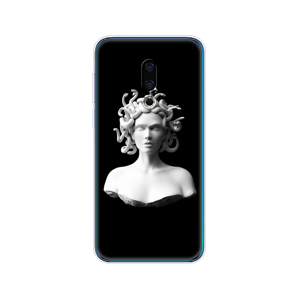 For Meizu 16th Case 6.0'' Silicone Case For Meizu 16th Plus Case Cover 6.5'' Soft TPU back cover bumper coque etui cartoon cases for meizu Cases For Meizu