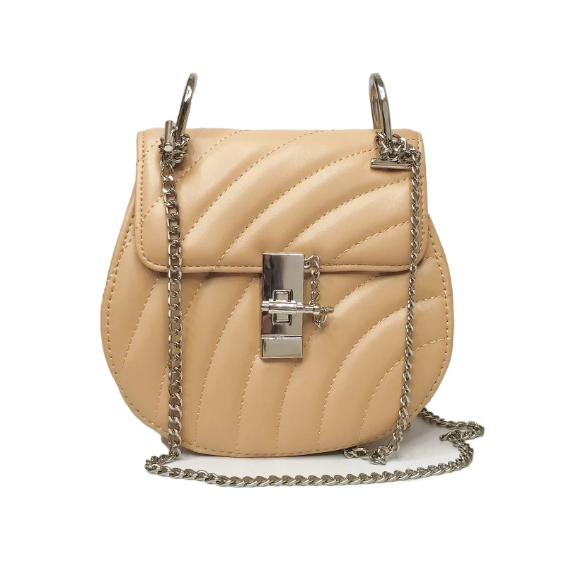 

Women Saddle Bag Female Messenger Bag Crossbody Bags Ladies Handbag Shoulder Chain Hasp Piggy 2019 New Design Vintage Luxury Pu