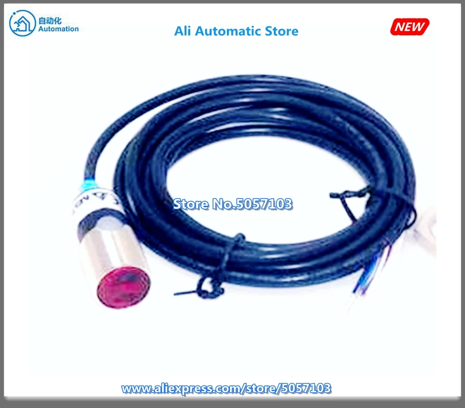 PS-MR9-US22 1 м диффузное отражение M18 цилиндр Корпус PUSH-PULL выход+ 12~ 24VDC работа