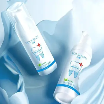 

Teeth Whitening Mousse Toothpaste Tooth-Cleaning Fresh Shining Oral Hygiene Removes Plaque Stains Bad Breath Dental Tool