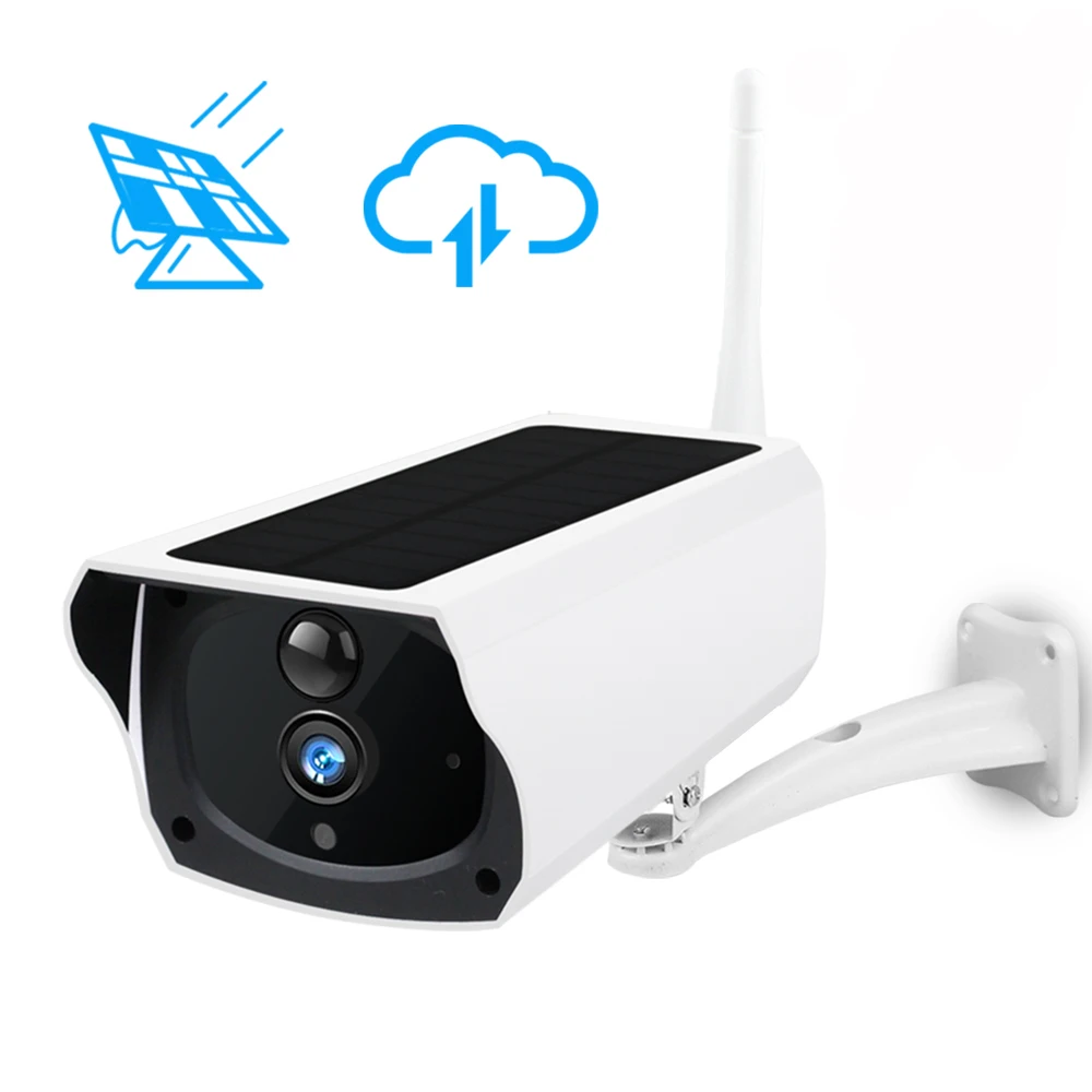 

HD 1080P Solar WiFi IP Camera CCTV Outdoor Long standby Security Surveillance Camera Infrared Motion Detection Waterproof Cam