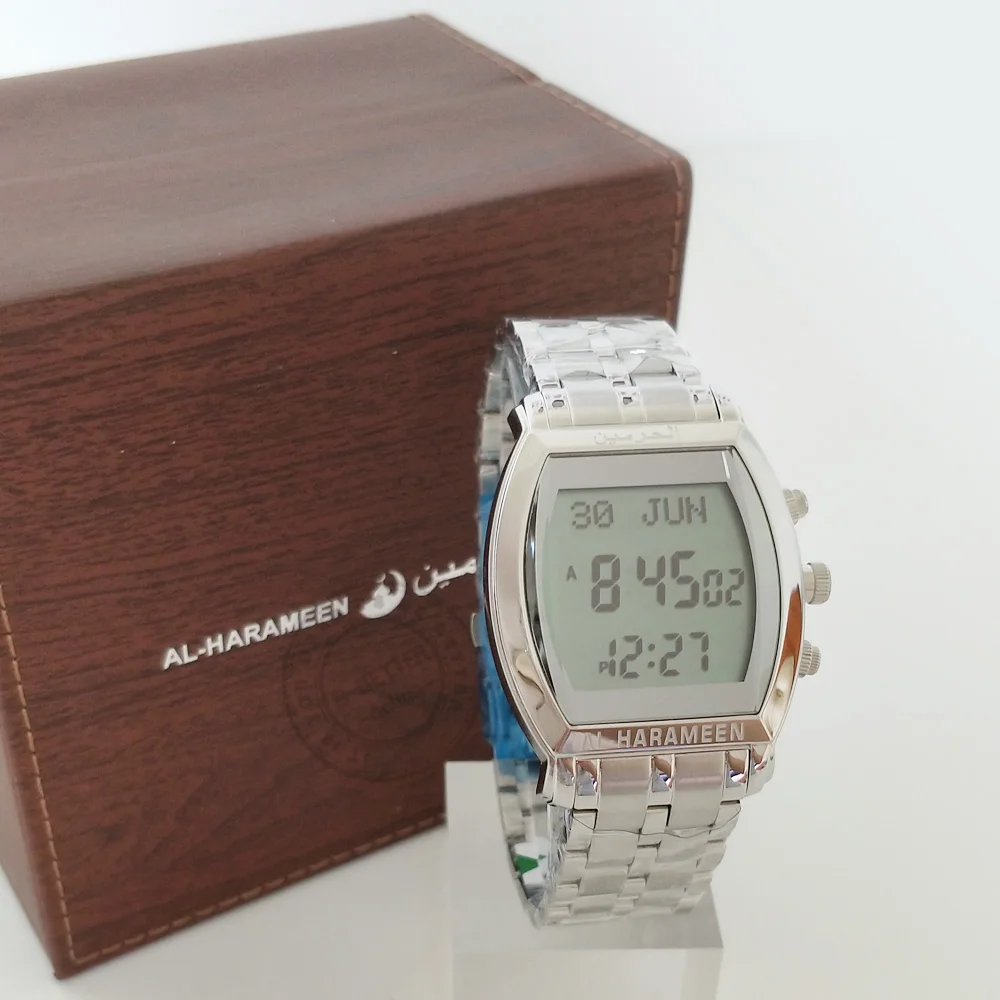 Muslim Adhan Time Watch for Prayer Islamic Qibla