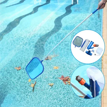 

Swimming Pool Cleaning Tool Pools Vacuum Jet Cleaner Net Piscinas Manual Fishing Net Tool Set Pool Cleaning Mesh Tools