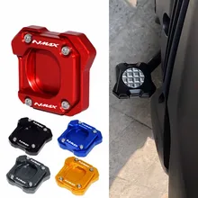 Acessórios da motocicleta principal grande suporte quadro ampliado antiderrapante tapete ampliador almofada lateral suporte para nmax 125 155 nmax125 nmax155