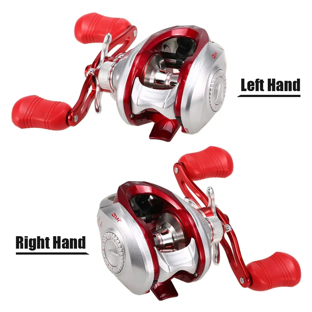

9+1BB 7.2:1 High Speed Baitcasting Fishing Reels Lure Fish Wheel Right or Left Hand Baitcasting Reel For Carp Molinete De Pesca